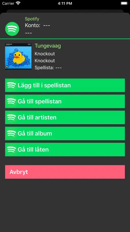 Svensk radio app screenshot 5 of 6