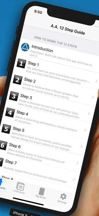 12 Steps Guide : capture d’écran 2 sur 5