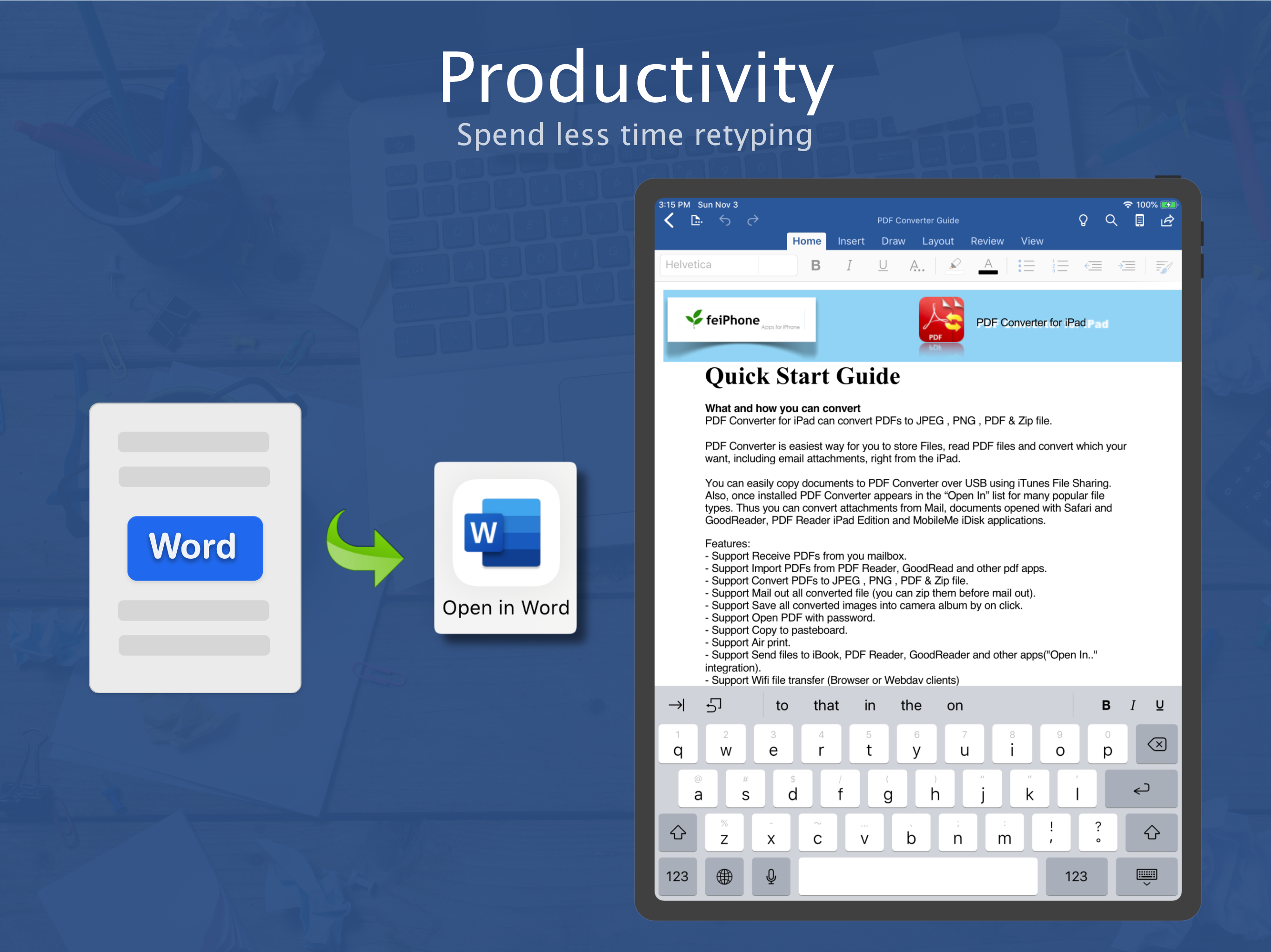 PDF to Word by Flyingbee