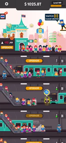 Game screenshot Idle Subway Tycoon apk