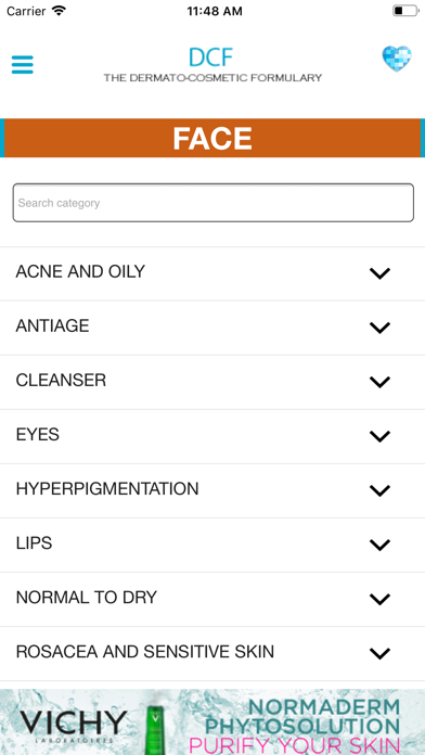 Screenshot #3 pour DERMATO-COSMETIC FORMULARY