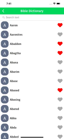 Game screenshot Bible Dictionary® apk