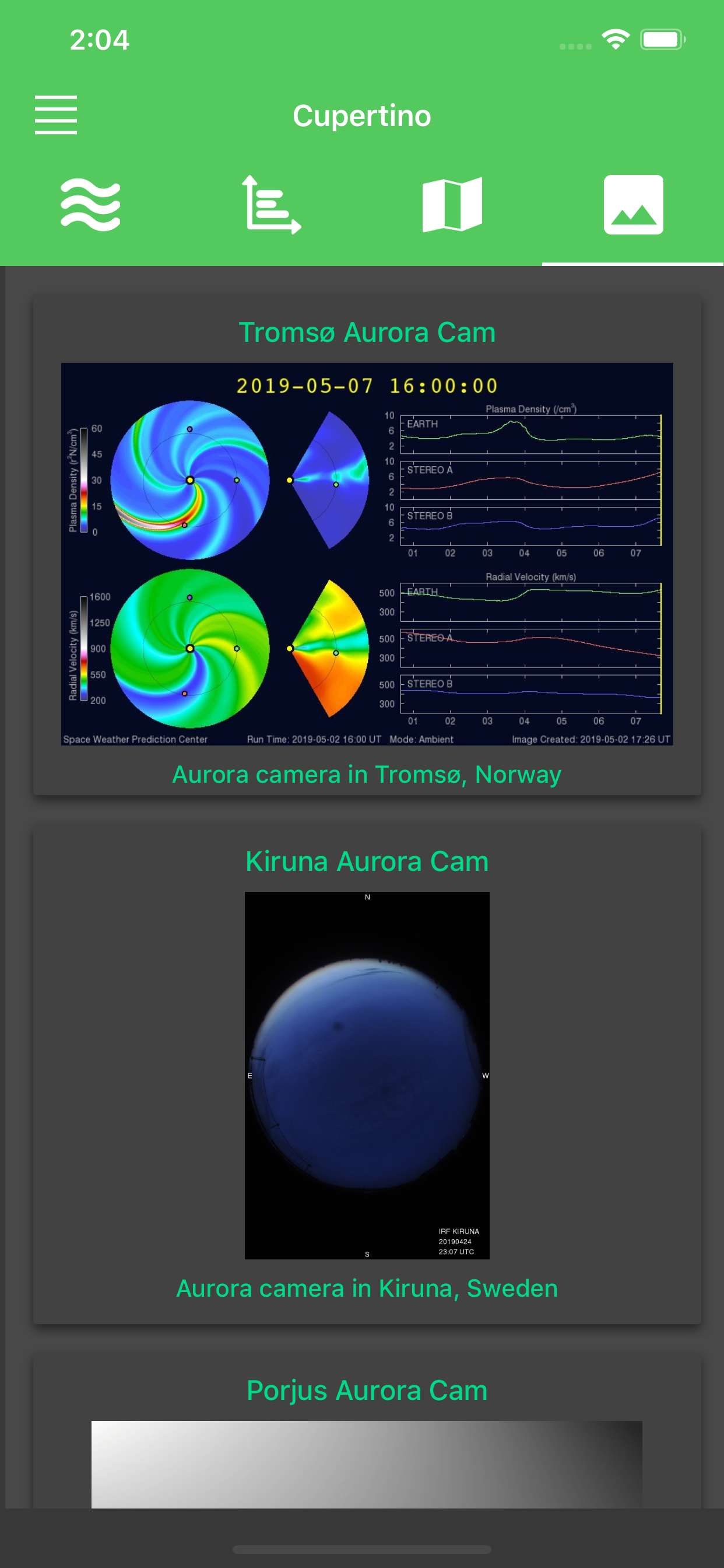 AuroraCast - Aurora Forecast screenshot 4