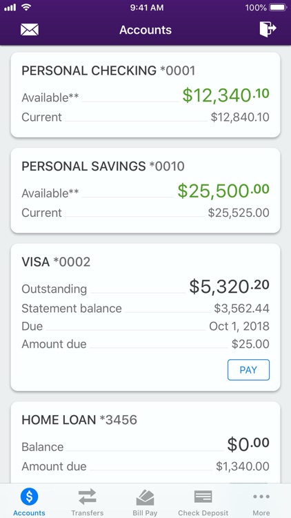 BankFinancial Mobile App