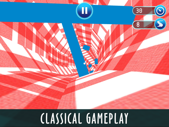 VR Tunnel Time Travel Racer iPad screenshot
