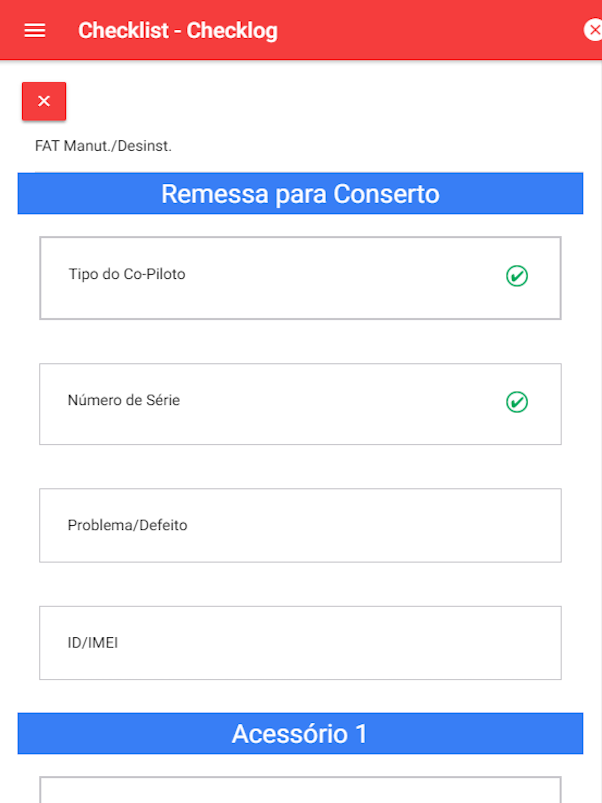 Checklog screenshot 4
