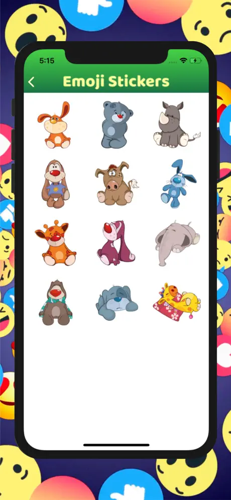 Emoji Face Stickers