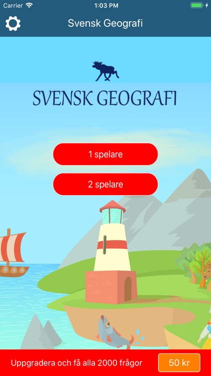 Frågesport Svensk Geografi screenshot-5