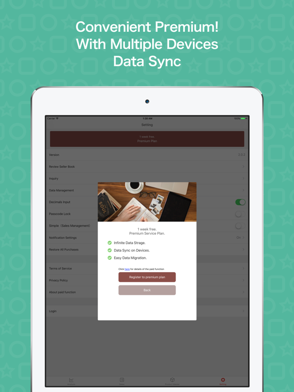 フリマアプリの売上管理-セラーブック iPad screenshot 5 - Shopping app
