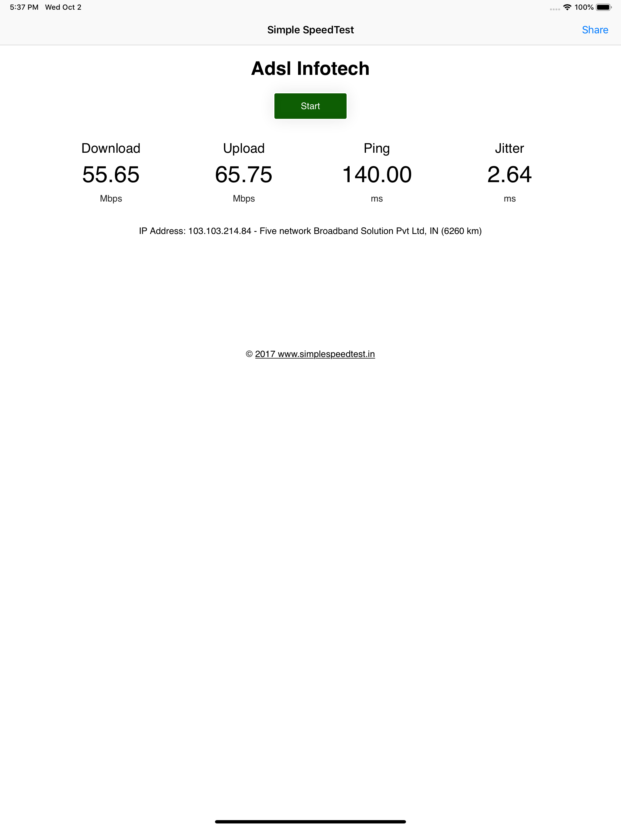 Simple SpeedTest screenshot 6