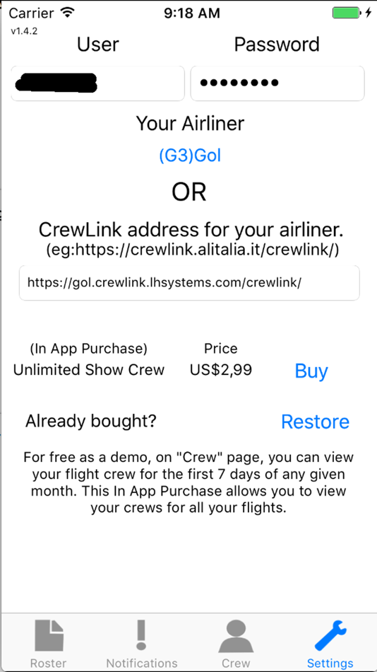 #5. CrewLink Plus Crew (iOS) 由: Patrick Goettert