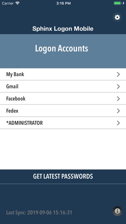 Sphinx - Logon Mobile