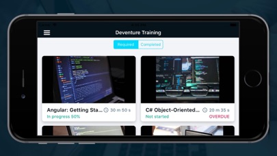 Screenshot 2 of Deventure Training App