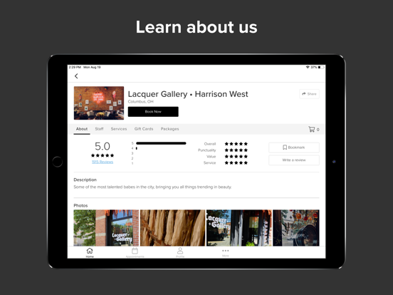 Screenshot #5 pour Lacquer Gallery