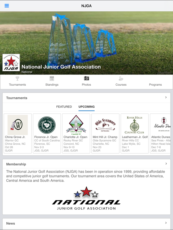 Screenshot #4 pour National Jr. Golf Association