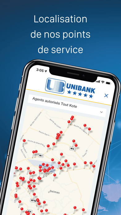 UniMobile. Screenshot