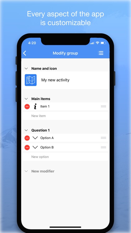 ActionPacked - packing lists screenshot-5