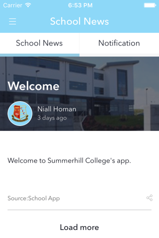 Summerhill College screenshot 2