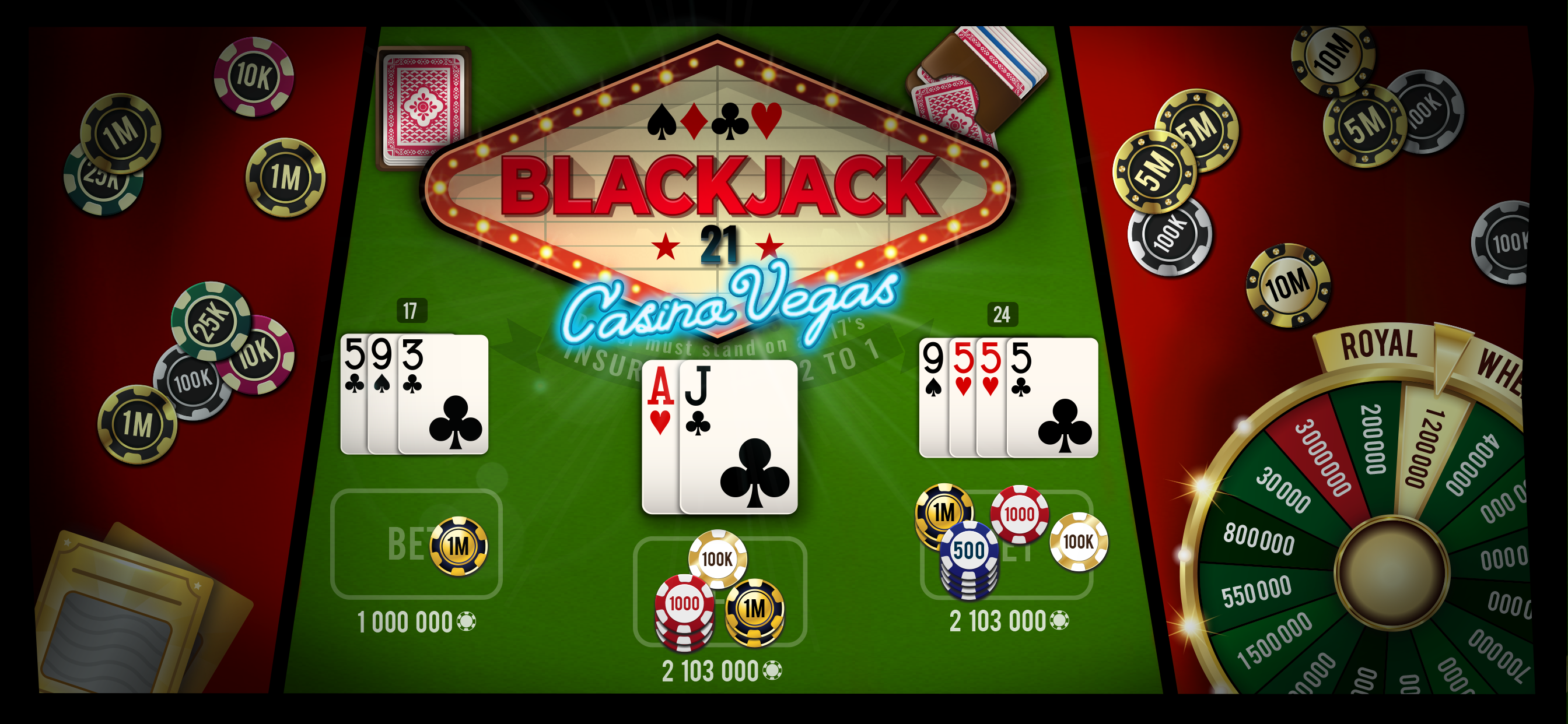 BLACKJACK 21 - Casino Vegas