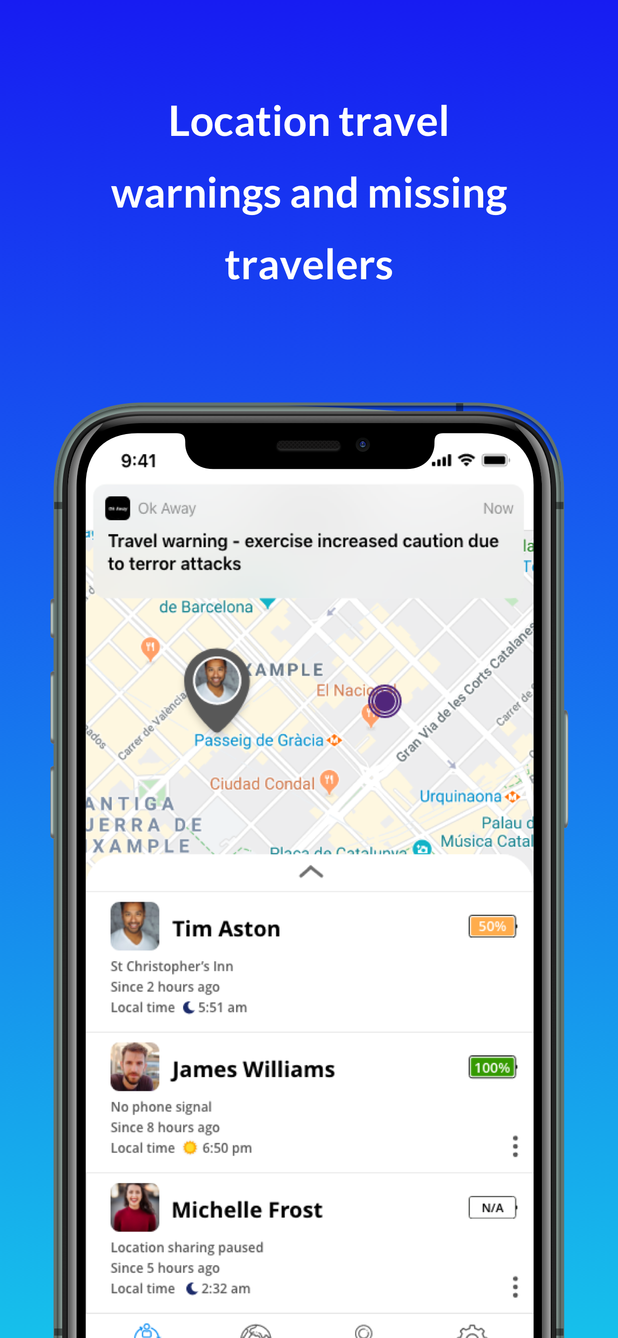 Ok Away: Find Family & Friends screenshot 5