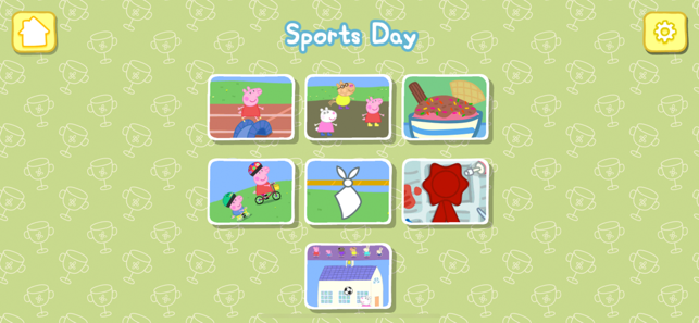 Peppa Pig™: Captura de tela do dia de esportes
