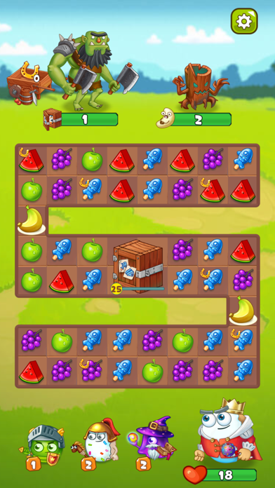 Screenshot #3 pour Heroes of Match 3