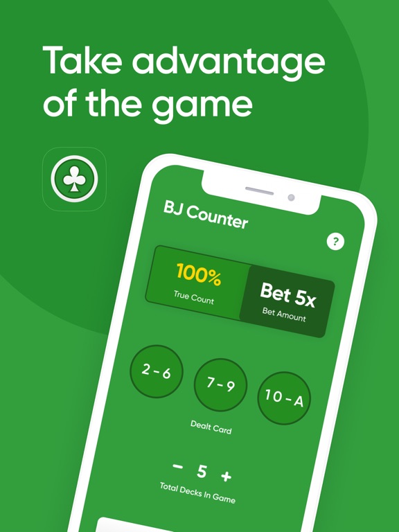 BJ Card Counting Strategy iPad screenshot