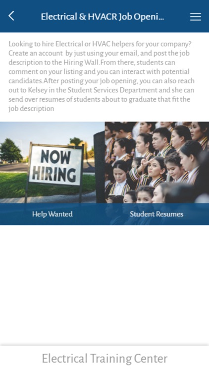 Electrical Training Center App