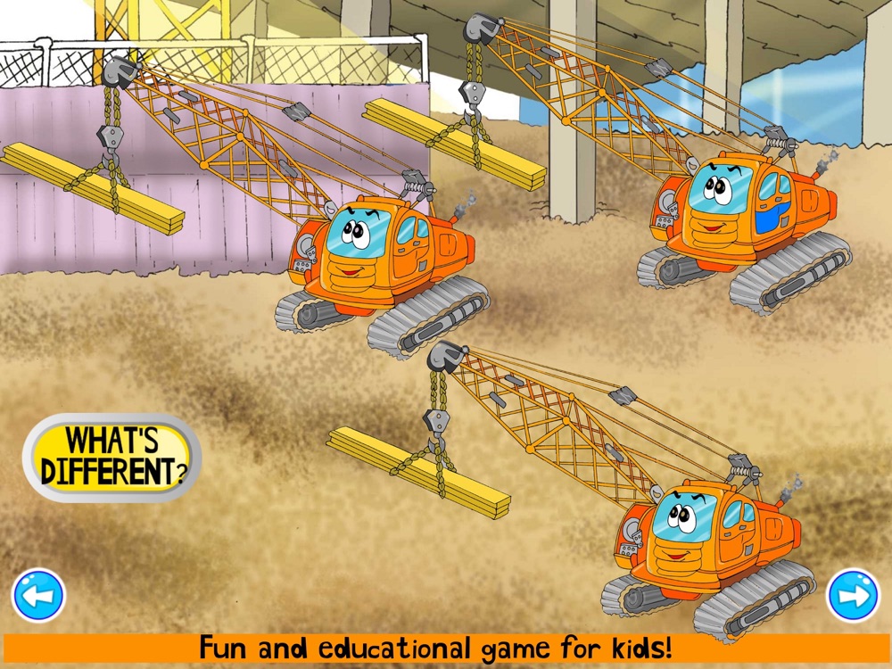 Construction Truck Games ABC App for iPhone Free Download