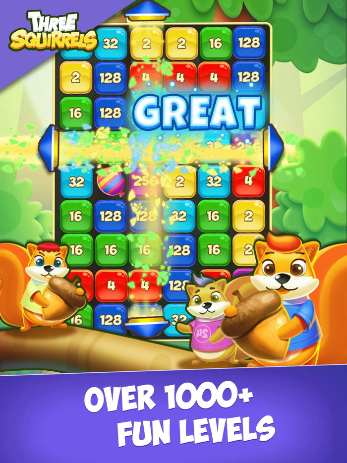 Three Squirrels - Number Blast