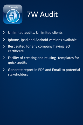 7W Audit–Seven waste analysis - náhled