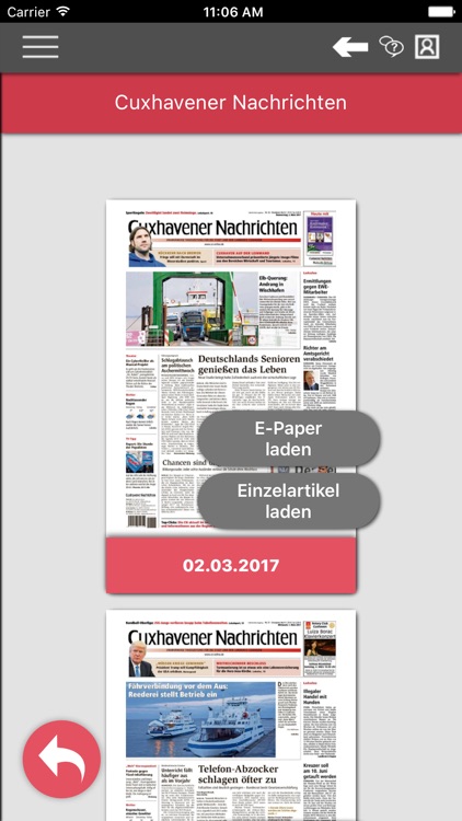 Cuxhaven-Niederelbe e-Paper