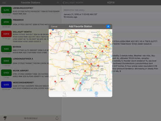 Screenshot #6 pour METARs Aviation Weather