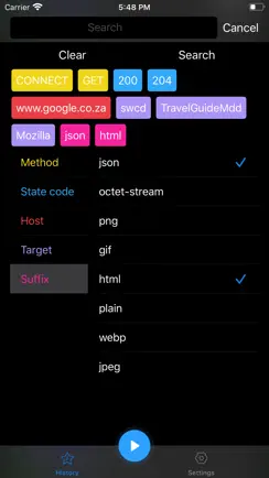 IHTTP Tracker -Network monitor iPhone image 2