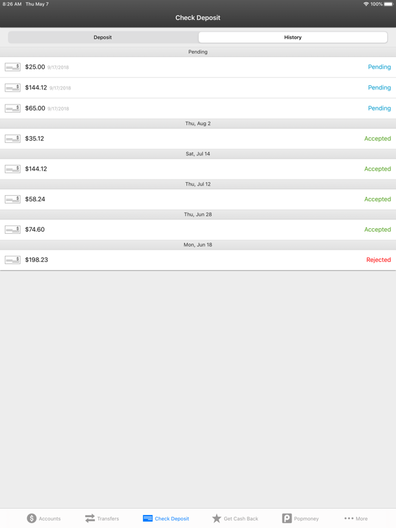 Clean Energy CU iPad screenshot 6 - Finance app