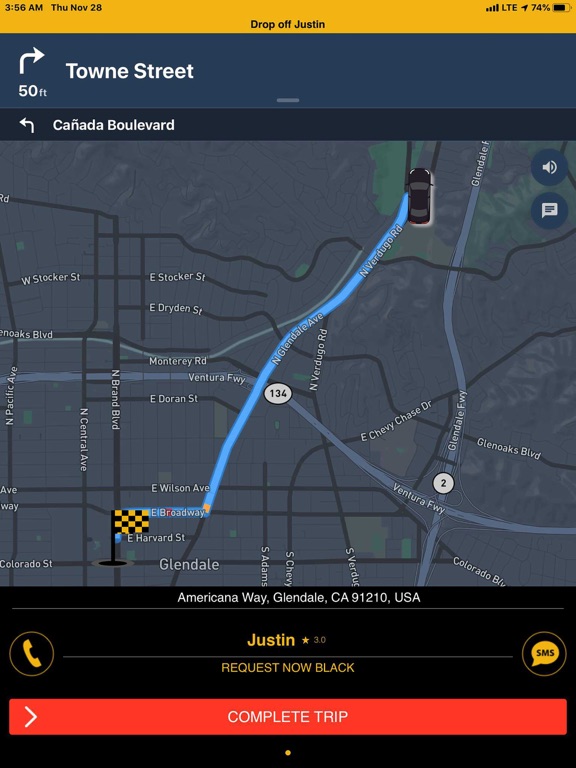 Cablr Driver iPad screenshot 7 - Business app