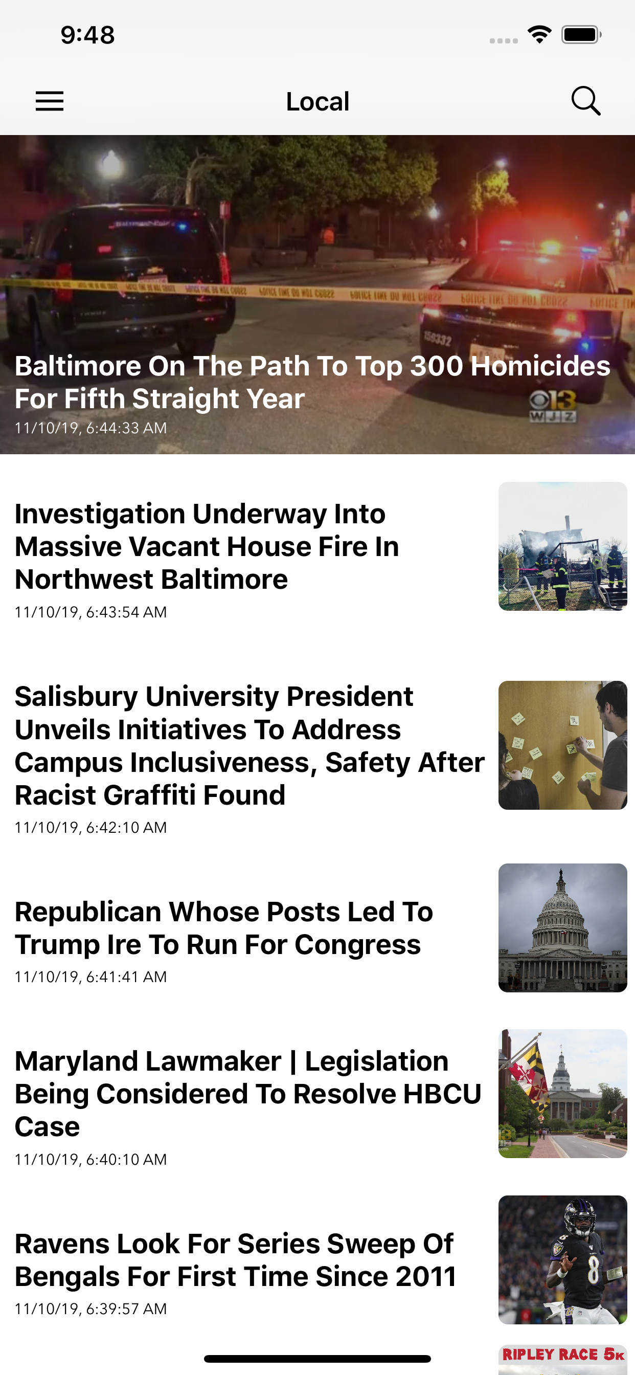 Baltimore Local News screenshot 5