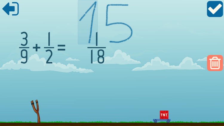 Math Shot Adding Fractions screenshot-7