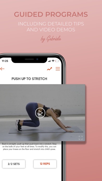 Workouts By Gabriela screenshot 2