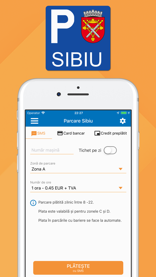 #1. Parcare Sibiu (iOS) 由: Municipiul Sibiu
