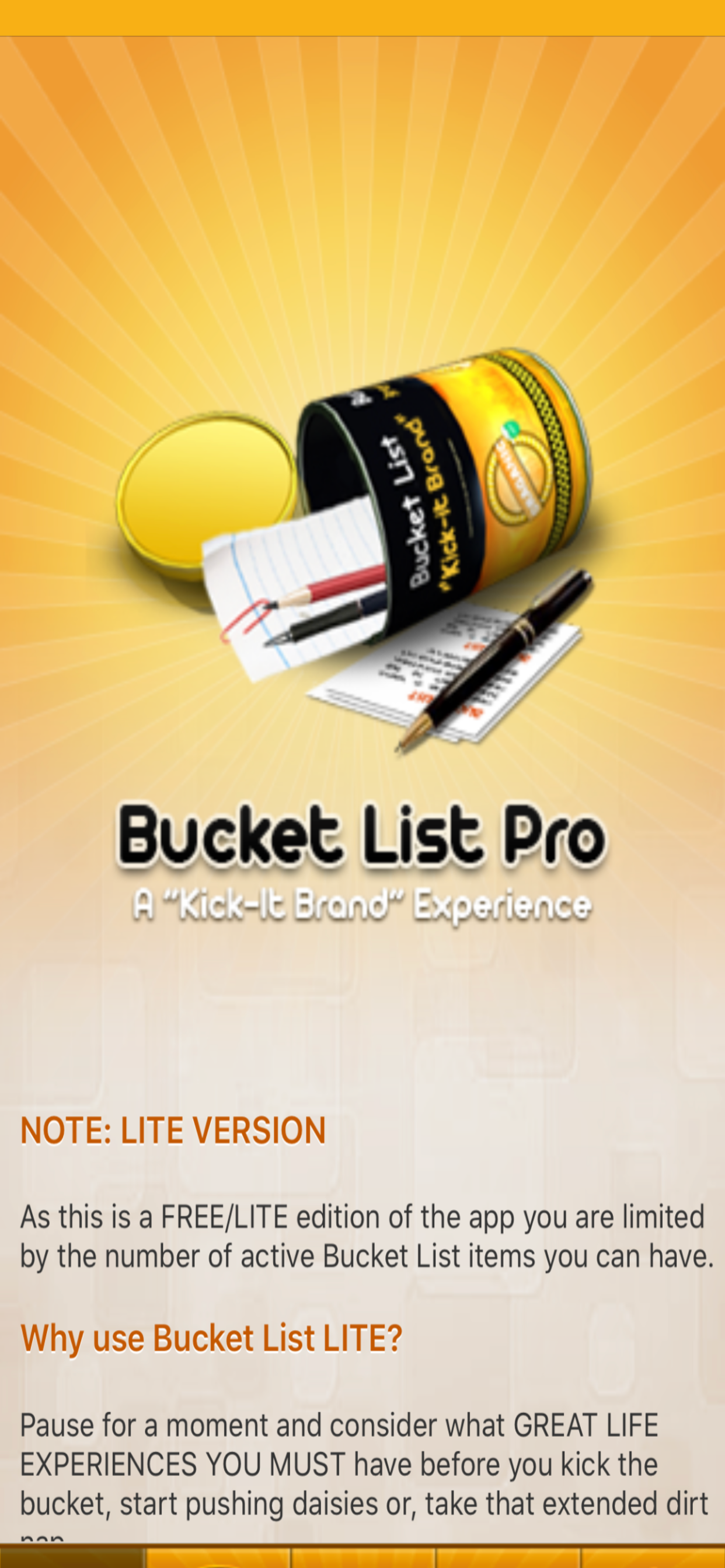 Bucket List Pro (Goals,Habits)