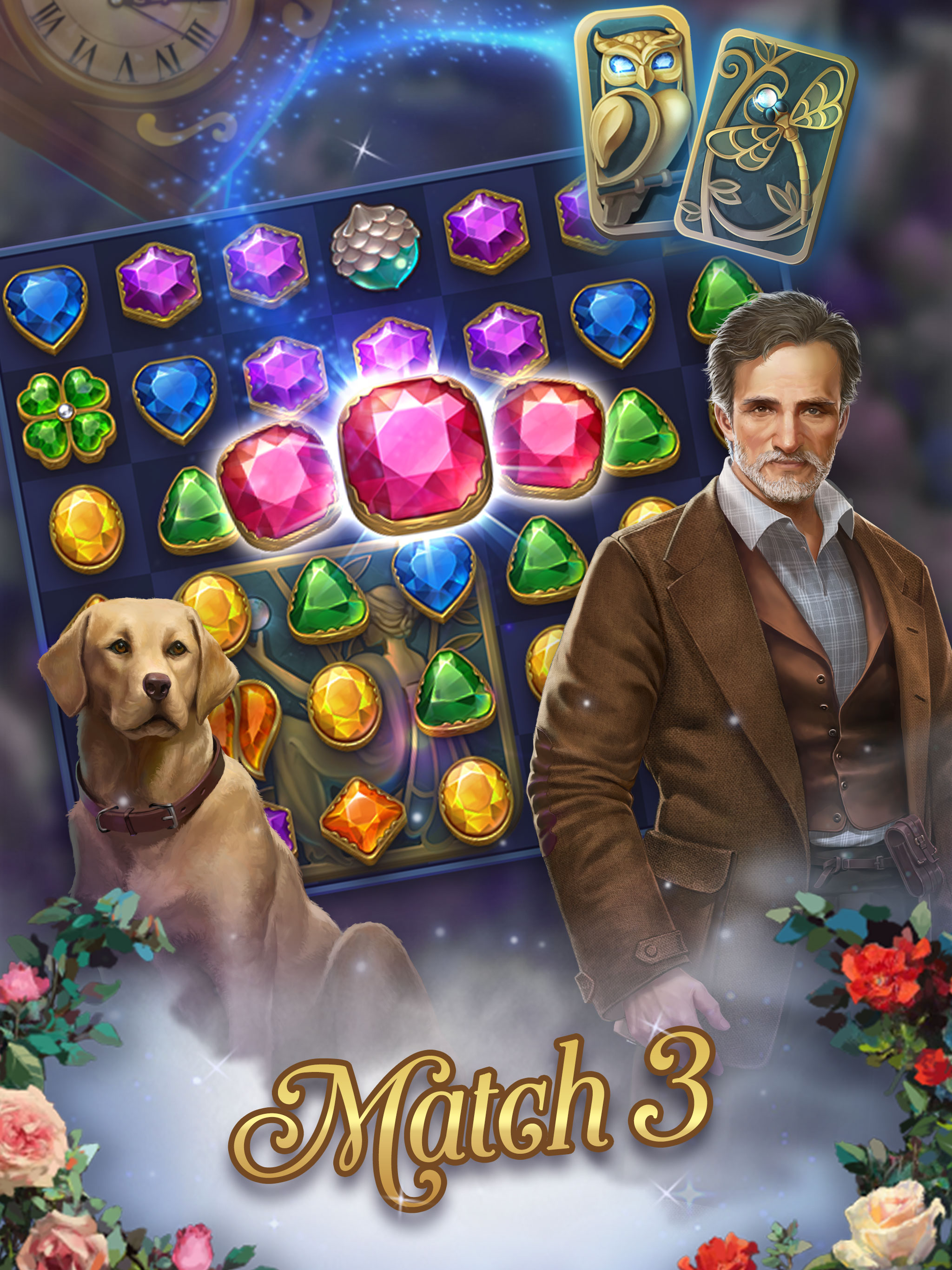 Jewel Mystery - Match 3 Game