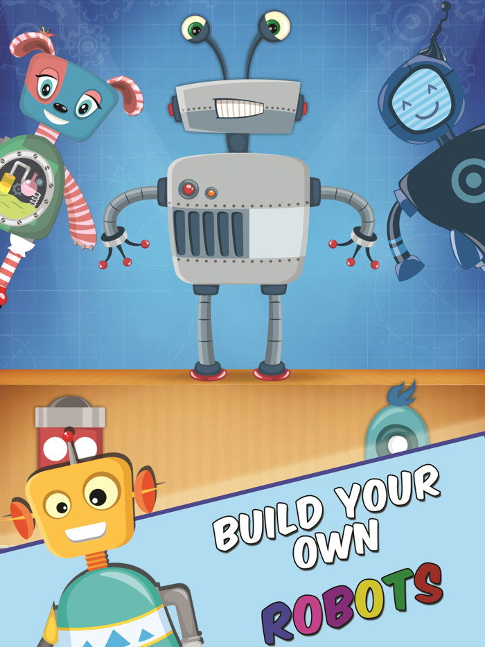 Robot games for preschool kids