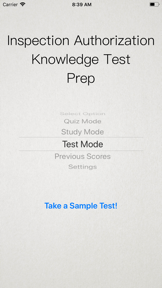 FAA IA Knowledge Test Prep screenshot