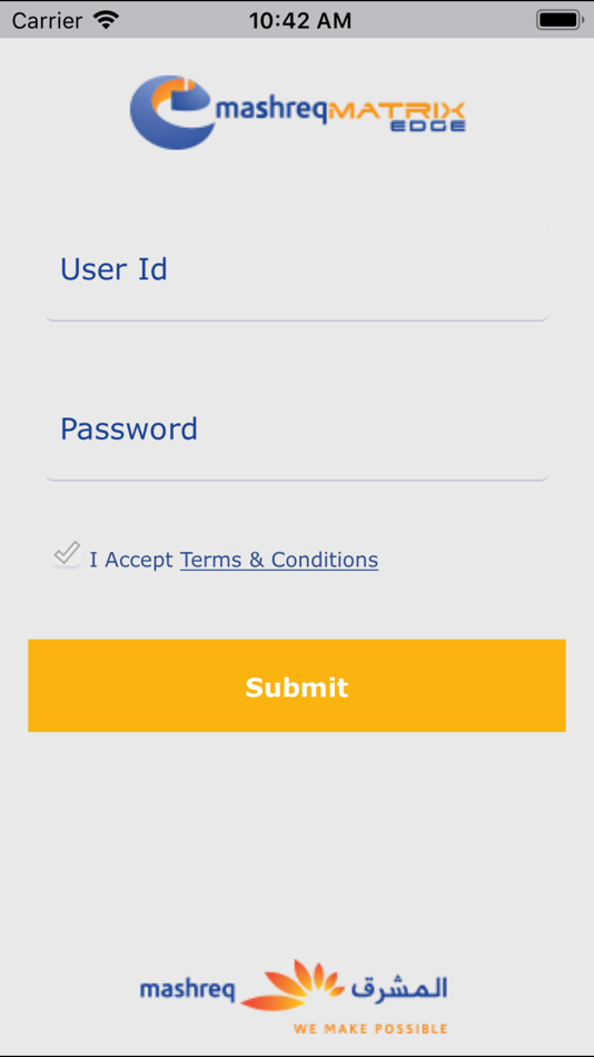 #3. Mashreq EDGE (iOS) Podle: Mashreq Bank PSC