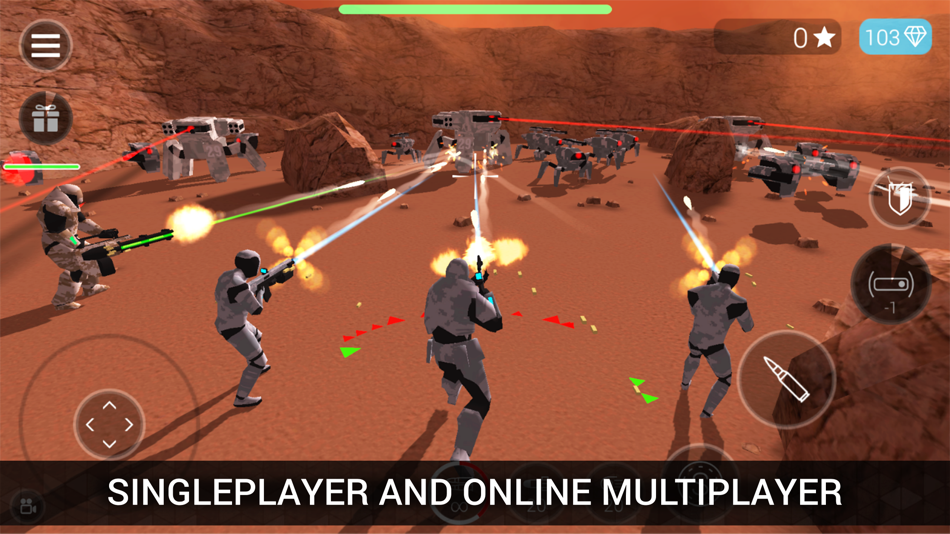 #1. Robot Subdolous Ireful Inbreak (iOS) 由: Leonid Burylov