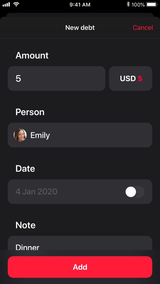 #4. OweMe - Debt Tracker (iOS) By: Air Apps Systems