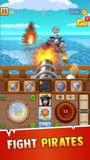 Pirate Ship - Hero Adventure screenshot 1