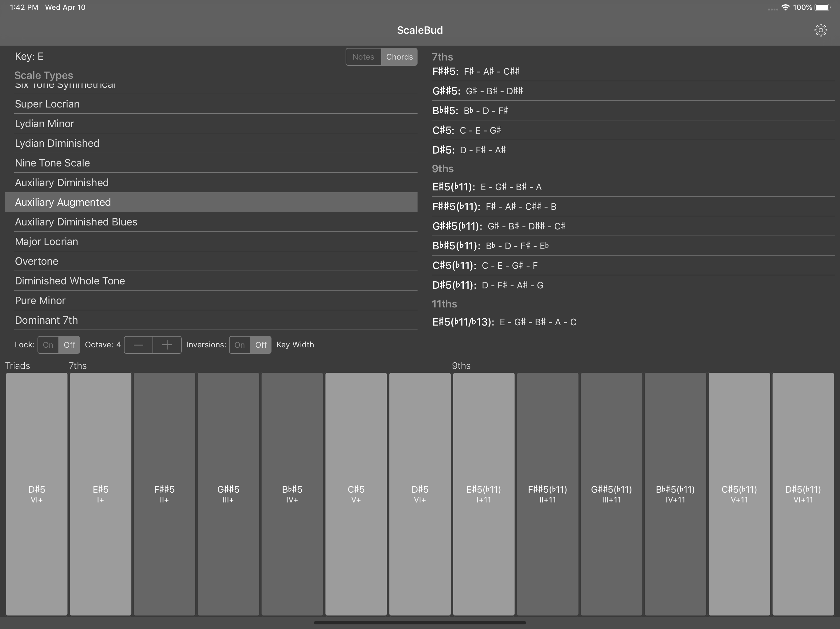 ScaleBud - AUv3 MIDI Keyboard screenshot 11