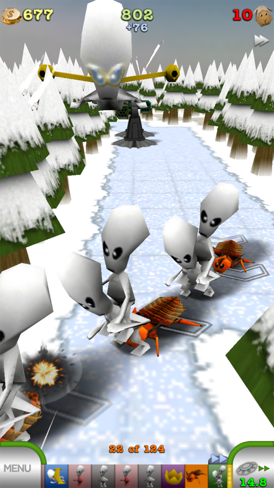 #5. TowerMadness (iOS) 由: ZSpectre, Inc.
